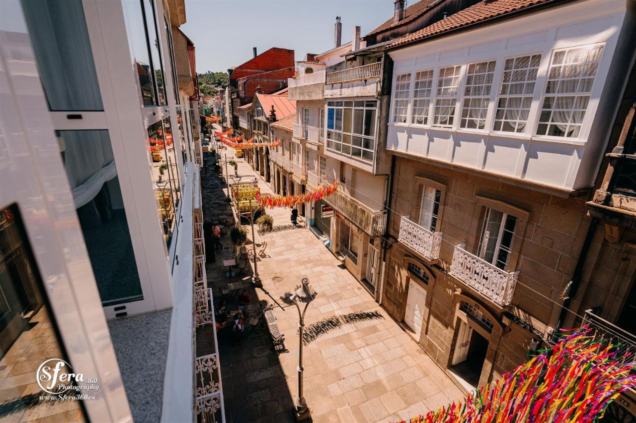Apartamentos Rua Vella Caldas De Reis Exteriör bild